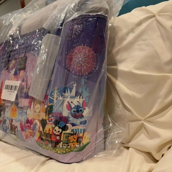 Dooney & Bourke Disney Parks Joey Chou Castle Tote Bag NWT - Picture 4 of 8